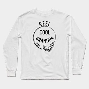 Reel Cool Grandpa Long Sleeve T-Shirt